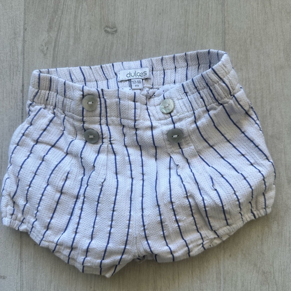 Dulces Spanish Boys Shorts 12-18m